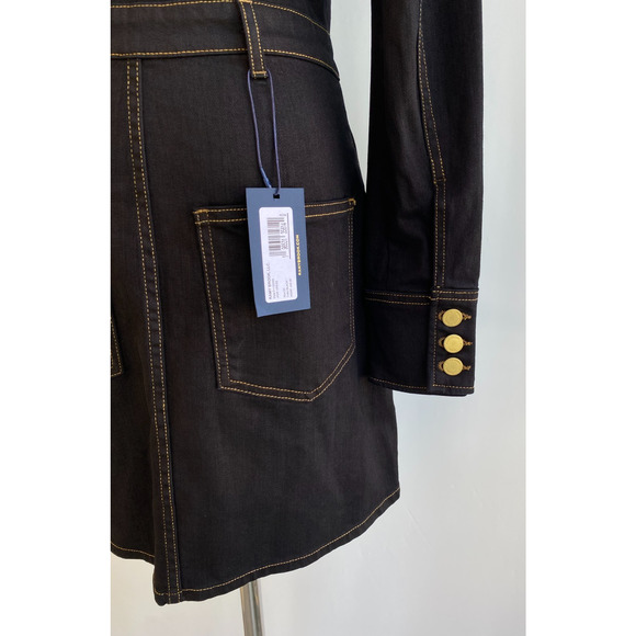 Ramy Brook Jade Dress black Denim size 25 NWT - Picture 11 of 15
